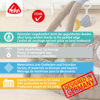 Fehn 3D hniezdo na hranie Sova, mäkká hrazdička pre bábätká – odnímateľné hračky — Bez odnímateľných hračiek (stav: pozri 2. obrázok) 8