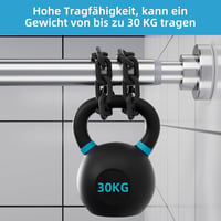 FeinKulturia rozsdamentes zuhanykarnis, 70-195 cm, fúrás nélkül, teleszkópos 5