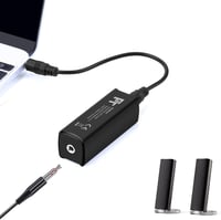 FeinTech ATG00101 audio földhurok-szűrő 3,5 mm jack - fekete 4
