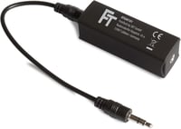 FeinTech ATG00101 audio földhurok-szűrő 3,5 mm jack - fekete 1