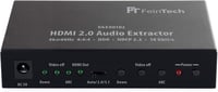 FeinTech HDMI 2.0 audió kinyerő ARC 4K HDR fekete 1