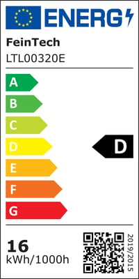 FeinTech LTL00320E LED Asztali Lámpa Csíptetős 80 cm Dimmelhető Screenbar Extra Nagy Fényfellülettel Íróasztalhoz Fehér-Ezüst 4