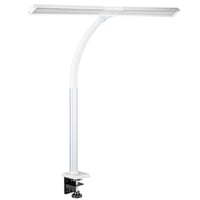 FeinTech LTL00320E LED Asztali Lámpa Csíptetős 80 cm Dimmelhető Screenbar Extra Nagy Fényfellülettel Íróasztalhoz Fehér-Ezüst 1