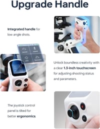 FeiyuTech SCORP Mini 2 3 tengelyes gimbal stabilizátor kamerához és telefonhoz 3