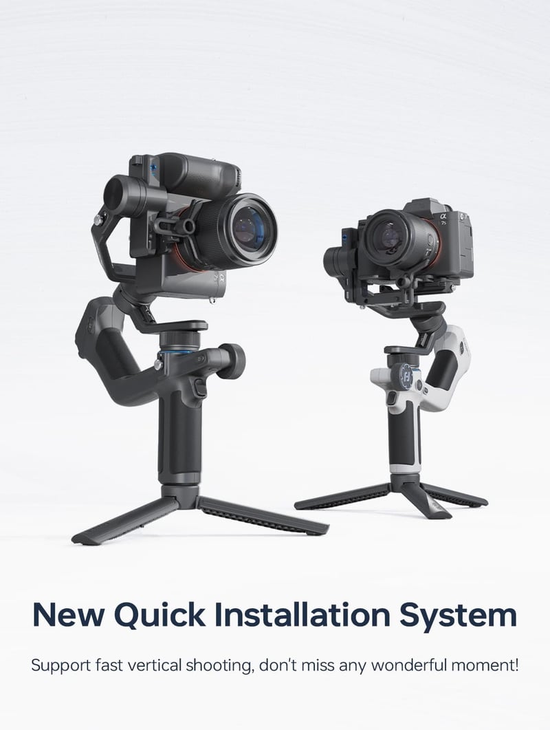 FeiyuTech SCORP Mini 2 3 tengelyes gimbal stabilizátor kamerához és telefonhoz