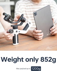 FeiyuTech SCORP Mini 2 3 tengelyes gimbal stabilizátor kamerához és telefonhoz 6