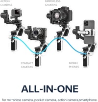 FeiyuTech SCORP Mini 2 3 tengelyes gimbal stabilizátor kamerához és telefonhoz 2