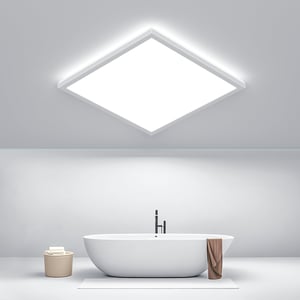 Feliigo LED stropna svjetiljka 30 cm, 24W 2500LM 6500K, IP44 vodootporna, ultra tanka moderna svjetiljka za dnevni boravak, spavaću sobu, kupaonicu, hodnik
