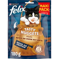 Gustări pentru pisici Felix Tasty Nuggets cu pui și rață – 6 x 180 g 1