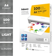 Fellowes A4 fényes lamináló fóliatasak - 100 db 2