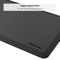 Fellowes Everyday ergonomická protiúnavová rohož na státie, 91x61 cm, čierna, pre ergonomické a dynamické držanie tela, 8707001 5