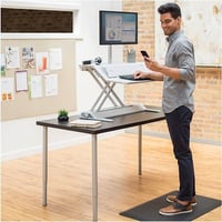 Fellowes Everyday ergonomická protiúnavová rohož na státie, 91x61 cm, čierna, pre ergonomické a dynamické držanie tela, 8707001 2