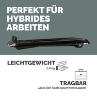 Stojan na notebook Fellowes Everyday – nastaviteľný v 7 výškach, max. 17", 4 kg – čierny 6