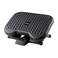 Ergonomická podnožka Fellowes Everyday Plus s protišmykovým povrchom – opierka na nohy k stolu do kancelárie aj domácnosti – čierna 1