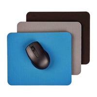 Fellowes Habszivacs Egérpad Csúszásmentes Aljjal, 18,6 x 22,4 x 0,6 cm, Fekete, 50% Újrahasznosított Anyagból, Tartós Poliészter Felület 7
