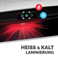 Fellowes Neptune 3 A3 Laminátor - 175 Mikron, AutoSense Technológia, 60 mp Felmelegedési Idő, Fólia-Követő, 10 db Lamináló Fólia Mellékelve 7
