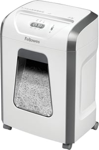 Fellowes Powershred FS-12C Iratmegsemmisítő - P-4 Keresztvágás, 12 Lap, 19 Literes Kosár, Tűzkapocs és Bankkártya Aprítás, Irodai Használatr 7