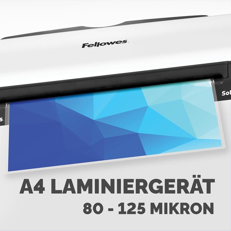 Fellowes Sola A4 laminálógép 125 mikronig otthoni használatra