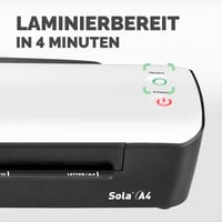 Fellowes Sola A4 laminálógép 125 mikronig otthoni használatra 4