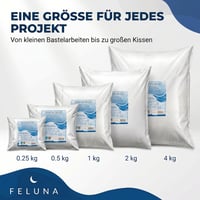 Feluna Vatelină de umplutură 0,5 kg, material de umplutură moale și lavabil pentru perne și jucării de pluș 9