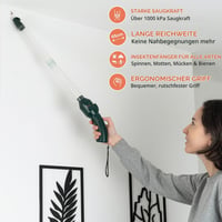 Aspirator reîncărcabil Felyne pentru insecte și păianjeni, putere mare de sucțiune, rază lungă de acțiune, capcană manuală pentru interior și grădină, pentru copii și adulți 3