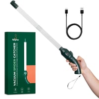 Aspirator reîncărcabil Felyne pentru insecte și păianjeni, putere mare de sucțiune, rază lungă de acțiune, capcană manuală pentru interior și grădină, pentru copii și adulți 1