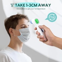 Femometer Érintésmentes Homlok Hőmérő Infravörös Lázmérő Csecsemőknek Gyerekeknek Felnőtteknek 6