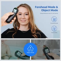 Femometer Family Érintésmentes Lázmérő Homlok Infravörös Digitális Fekete 6