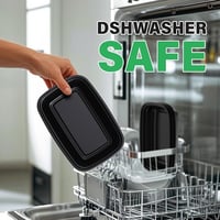 Femora 50 db 950 ml Ételtárolóedény Tetővel, Mikrózható Ebéddoboz Szett 5