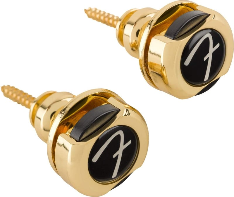 Fender Infinity Gitár Pántszorító Zár Rendszer - Single, Gold, Infinity Locks