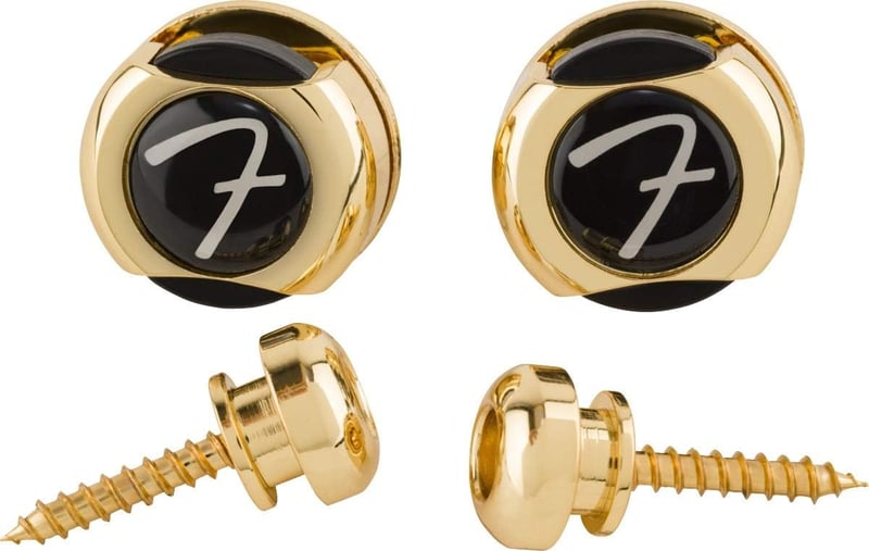 Fender Infinity Gitár Pántszorító Zár Rendszer - Single, Gold, Infinity Locks
