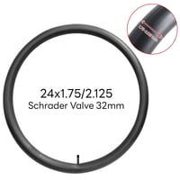 Duša na bicykel FengCan 24x1,75/2,125, 47/57-507, 24-palcová duša pre MTB/Gravel/cestný bicykel, ventil AV 32 mm Schrader, 1 ks 3