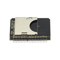 FENGQLONG SD Karta IDE Adaptér - SD/SDHC/SDXC/MMC Pamäťová Karta 2,5" IDE 44 Pin Prevodník, Čierny 1