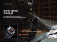 Taktické svietidlo Fenix TK20R v2.0 – 3000 lúmenov, nabíjanie cez USB-C, batéria 21700, technológia APF, čierne 2