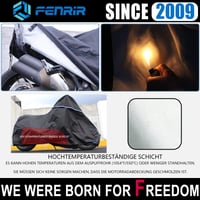 FENRIR 220 cm Motoros Ponyva Vízálló Motorkerékpár Takaró Kültéri Beltéri Használat 4