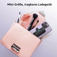 Power banka Feob 5000 mAh USB-C, 15W rýchle nabíjanie PD 3.0A, LCD displej, tenká externá batéria kompatibilná s iPhone 17/16/15, Samsung S24/S23/S22, Huawei, LG 7