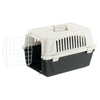 Ferplast ATLAS 10 EL transporter za kućne ljubimce za mačke i male pse do 5 kg, crni, 32,5x48x29 cm, plastična nosiljka 4