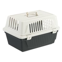 Ferplast ATLAS 10 EL transporter za kućne ljubimce za mačke i male pse do 5 kg, crni, 32,5x48x29 cm, plastična nosiljka 6