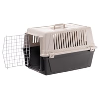 Ferplast ATLAS 30 EL Prepravný box pre psov a mačky do 15 kg, čierny, 40x60x38 cm, s vetracími otvormi 8