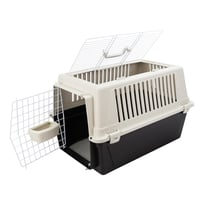 Cușcă de transport pentru animale Ferplast ATLAS 30 OPEN pentru câini și pisici, max. 12 kg, cu plafon care se deschide, pernă și bol, 40x60x38 cm 9