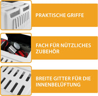 Ferplast Atlas Car Dog Crate 80 SE autós kutyaszállító box 82x51x61cm - M, ATLAS CAR SPECIAL 4