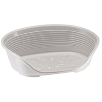 Ferplast plastična ležaljka za pse i mačke za male životinje, 49x36x18 cm, siva 1