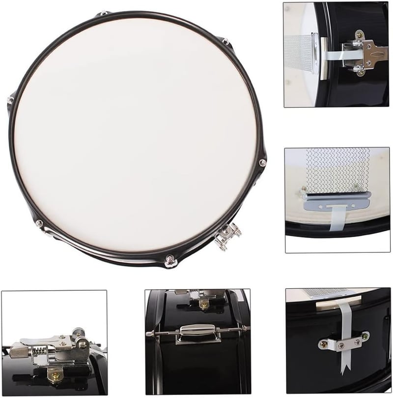 Fesjoy 14 Colos Snare Dob Dobverő és Nyakpánt Szett Kezdőknek