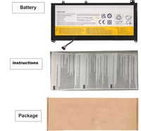FESTAS 7,4V 7100mAh 52Wh batéria do notebooku pre Lenovo Ideapad U430 U530 Touch sériu – Kompatibilná náhradná batéria L12L4P62 L12M4P62 L11L6P61 L11M3P62 9