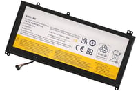 FESTAS 7,4V 7100mAh 52Wh batéria do notebooku pre Lenovo Ideapad U430 U530 Touch sériu – Kompatibilná náhradná batéria L12L4P62 L12M4P62 L11L6P61 L11M3P62 3