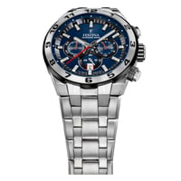 Pánske analógové hodinky Festina F20670/1, chirurgická oceľ 316L, strieborná farba 3