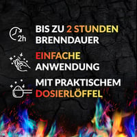 Feuerfarben Tűzszínez 250g Kandallóhoz Kályháhozhoz Színes Lángok 5
