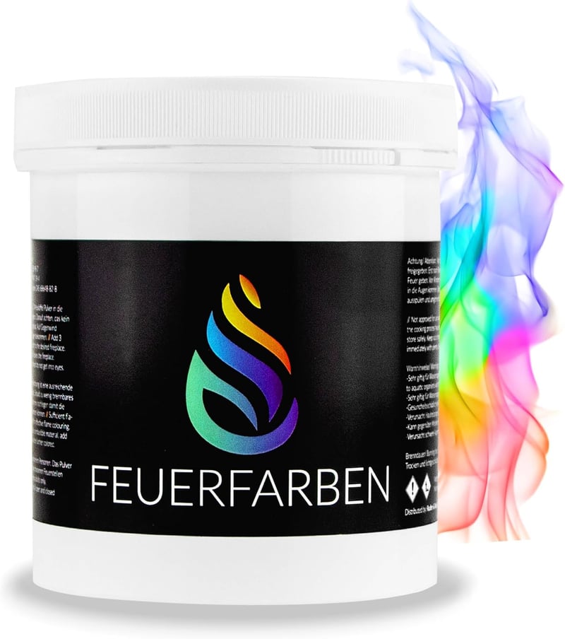 Feuerfarben Tűzszínez 250g Kandallóhoz Kályháhozhoz Színes Lángok