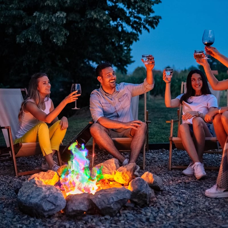 Feuerfarben Tűzszínez 250g Kandallóhoz Kályháhozhoz Színes Lángok