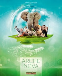 Feuerland Spiele 31012 Arche Nova strategická spoločenská hra – od 14 rokov, veľké balenie, 250+ unikátnych kariet, víťaz Nemeckej ceny za hru 2022 (Deutscher Spielepreis) 2